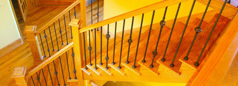 монтаж деревянных лестниц цена