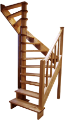 лестница из бревна купить