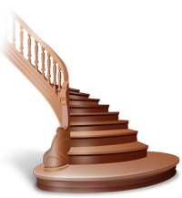 Продажа деревянны лестниц на заказ 