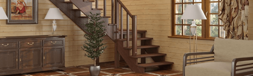 Деревянные лестницы в Раменском