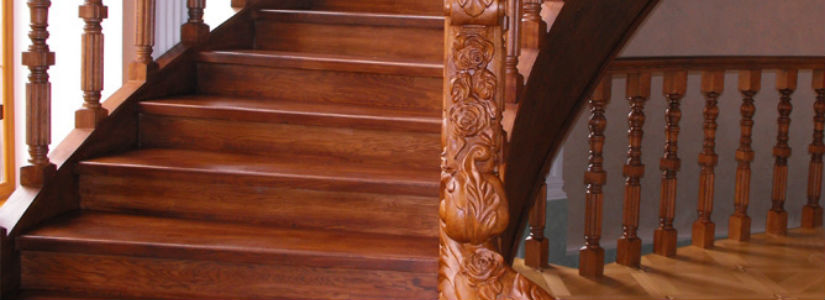 деревянные лестницы в Волоколамске