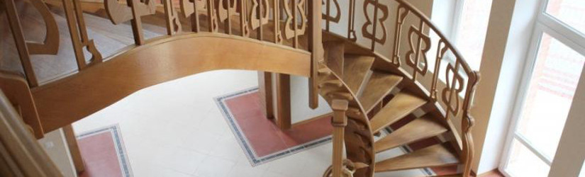 деревянные лестницы в Щукино