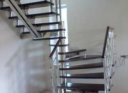 Лестницы с ограждением из нержавейки интернет магазин